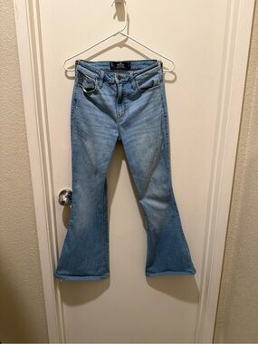 Hollister Light Wash Flared Jeans
